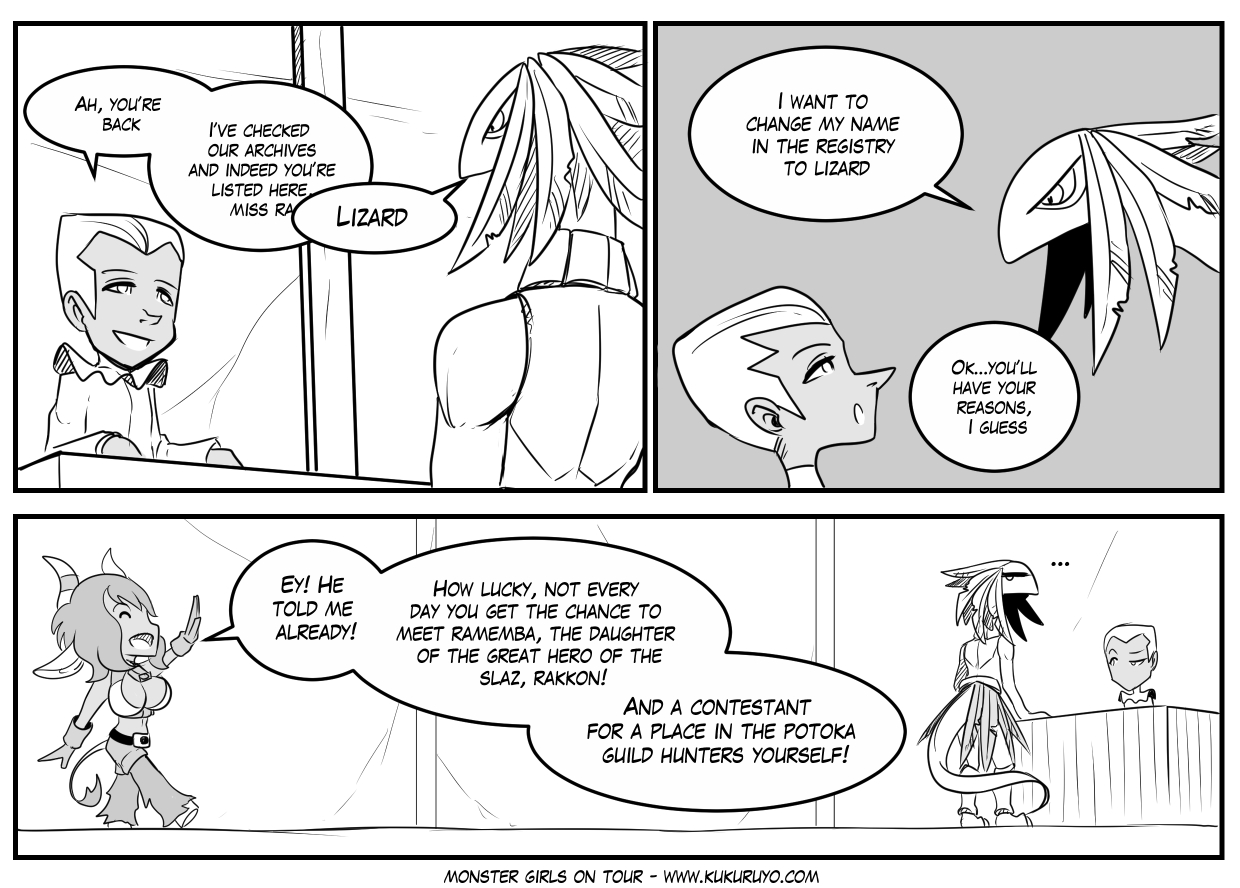 Monster girls on tour - Episode 251, Page 1: Page 251